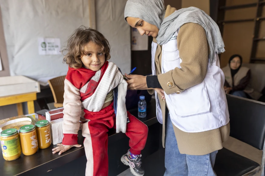 Continued support to children and families in Gaza
